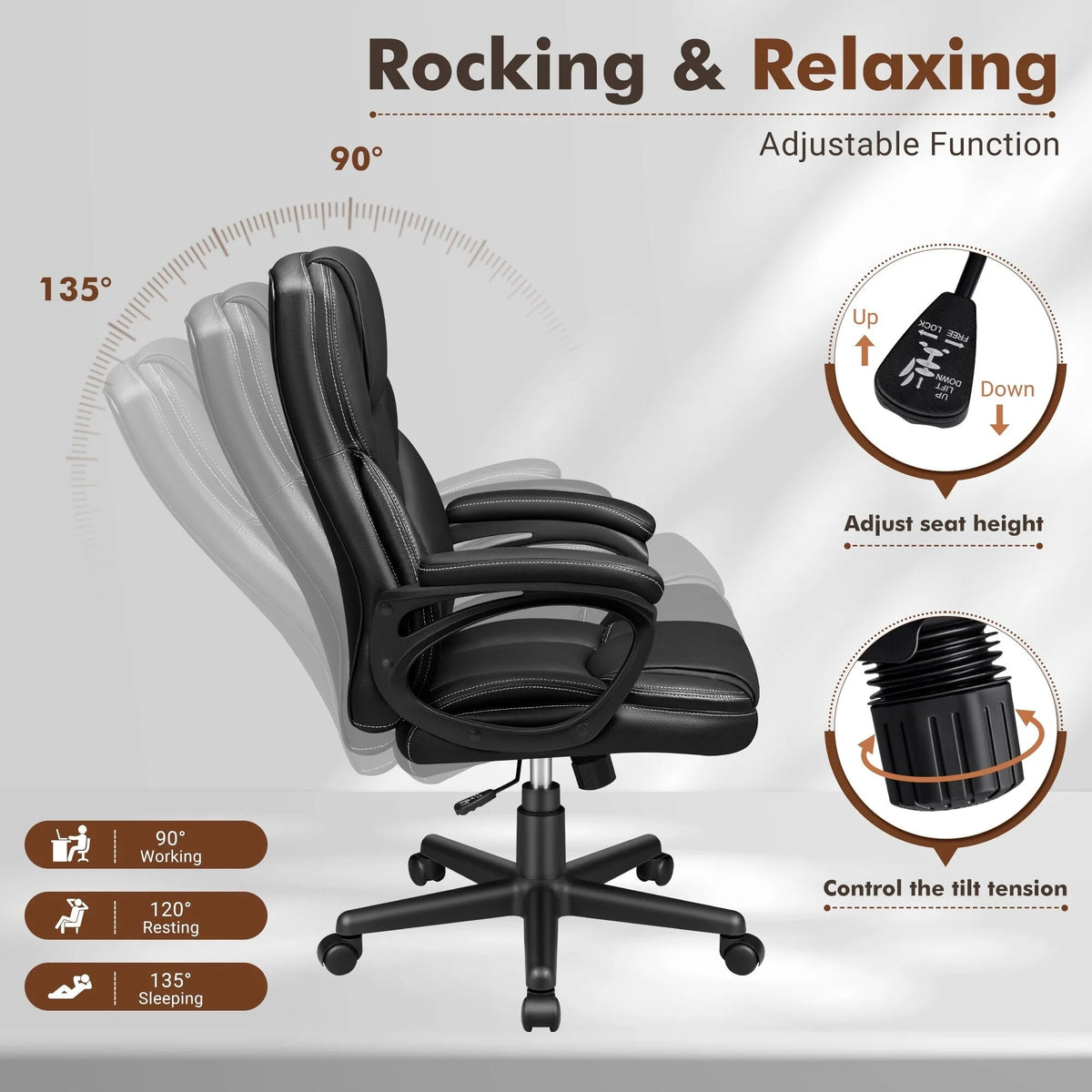 High Back Executive Ergonomic Office Chair