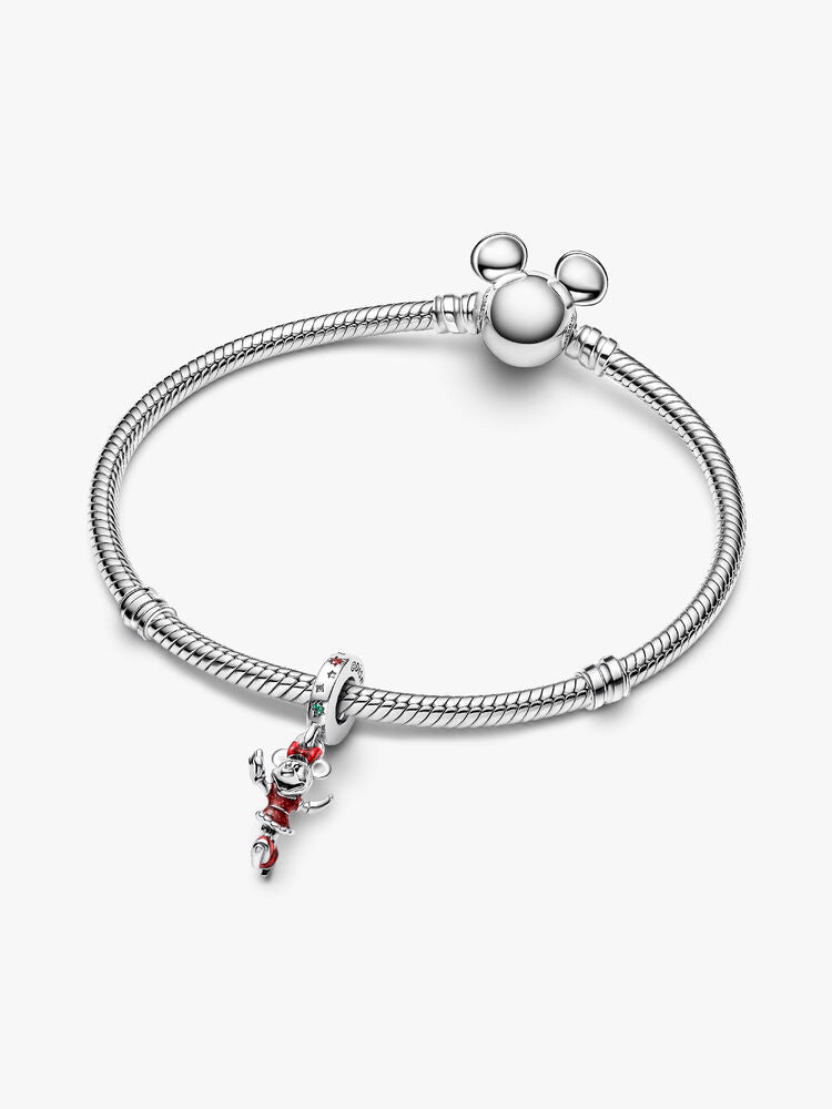 Minnie Mouse Ice Skating Dangle Charm