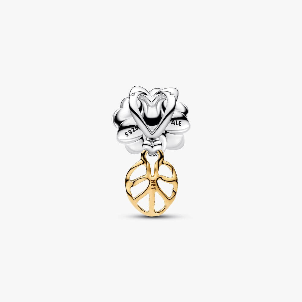 Disney Princess Tiana Water Lily Lab-grown Diamond Charm
