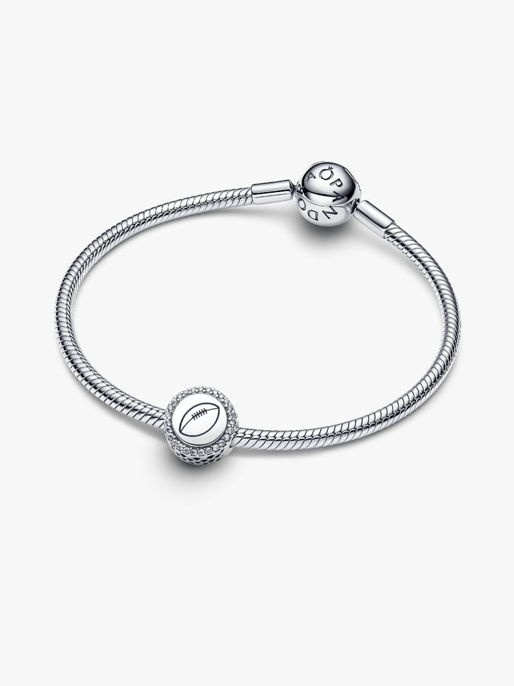 Engravable Football Charm