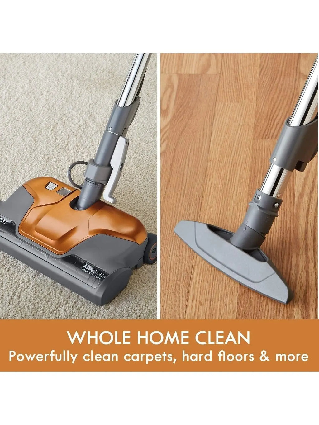 Bagged Canister Vacuum Cleaning Tools, Orange - 81214 200 Series