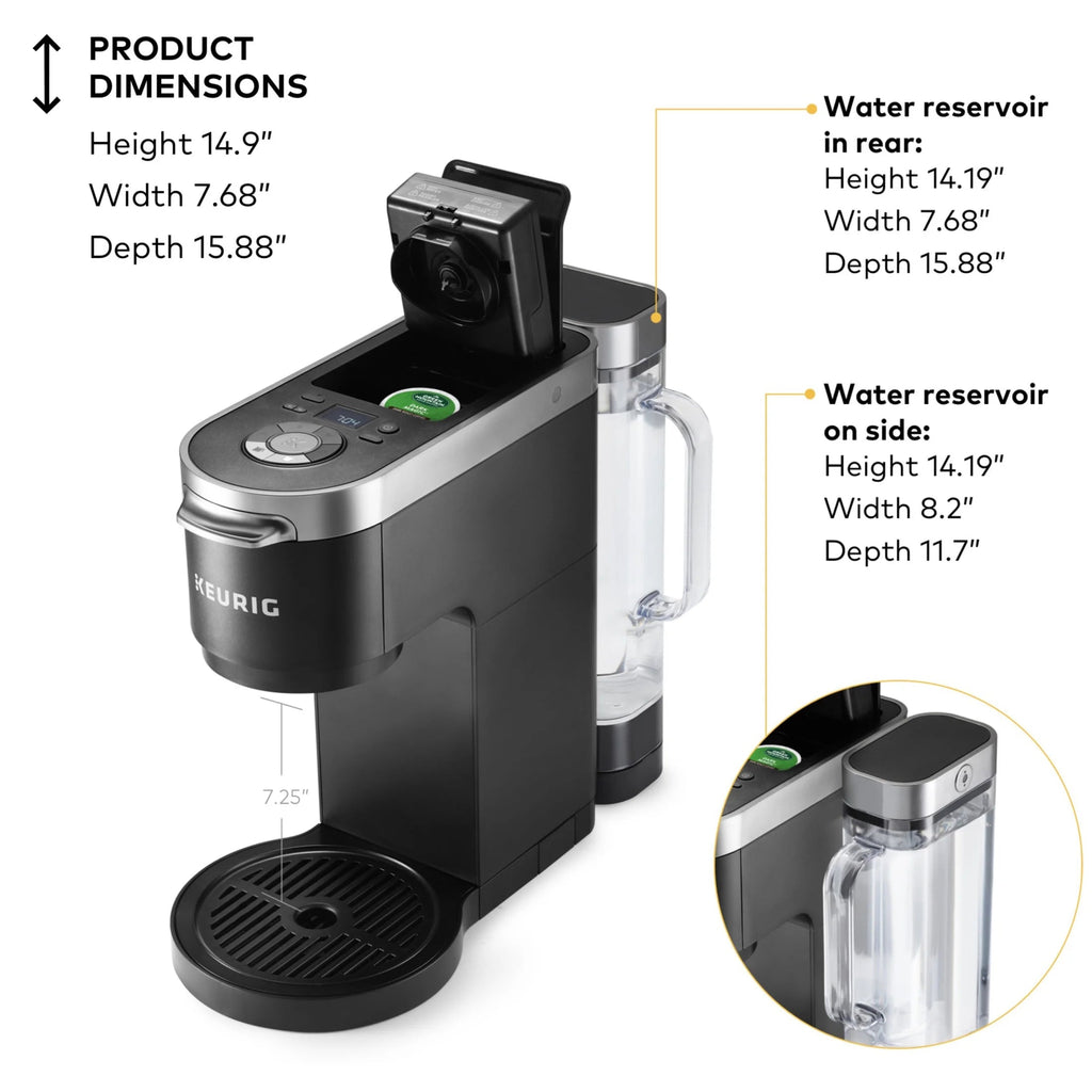 Keurig Single Serve And Carafe Coffee Maker With 12-Cup Thermal Carafe - K-Duo Plus