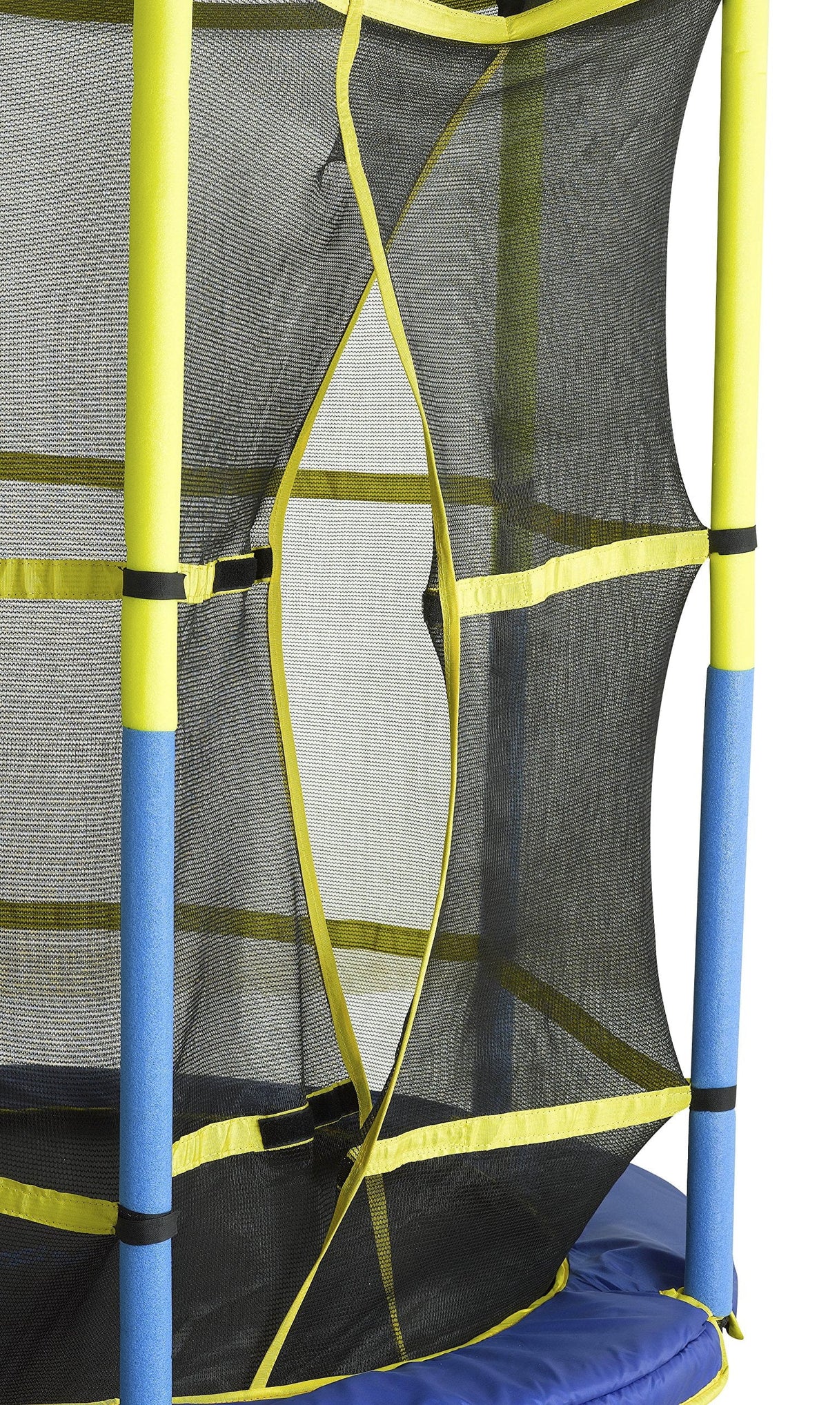 Upper Bounce Kids Trampoline With Safety Enclosure, 55 inch - No-Spring Bungee System