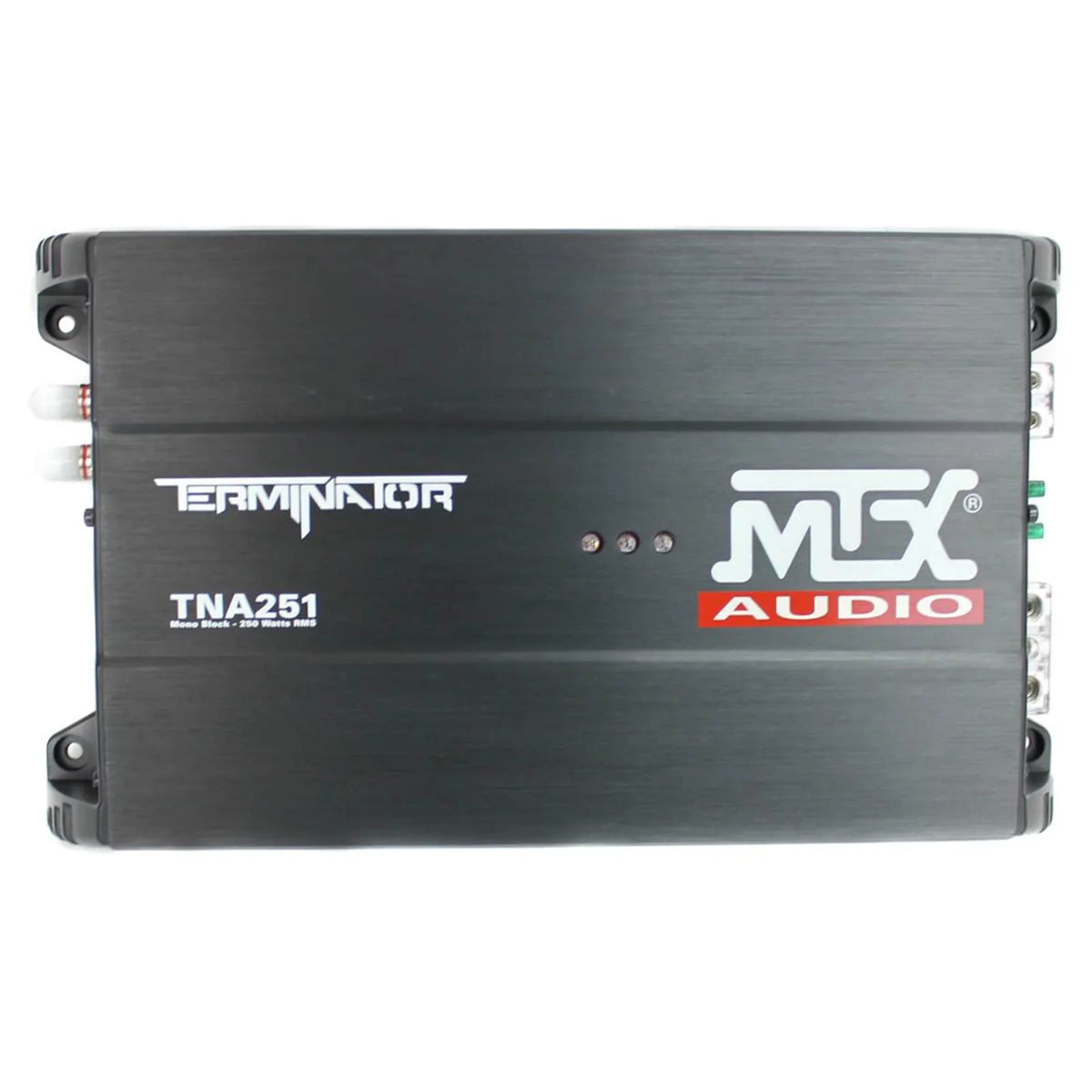 MTX Dual 12in Loaded Car Subwoofer Enclosure With Amplifier And Amp Kit - TNP212D2