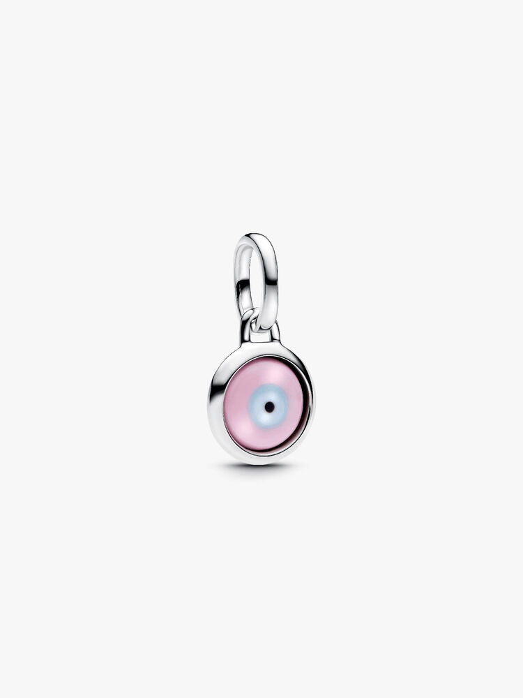 Mini Evil Eye Charm Necklace Set