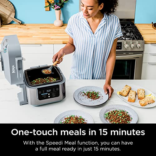 Ninja Speedi Rapid Cooker & Air Fryer, 6-Quart, Sea Salt Gray - SF301