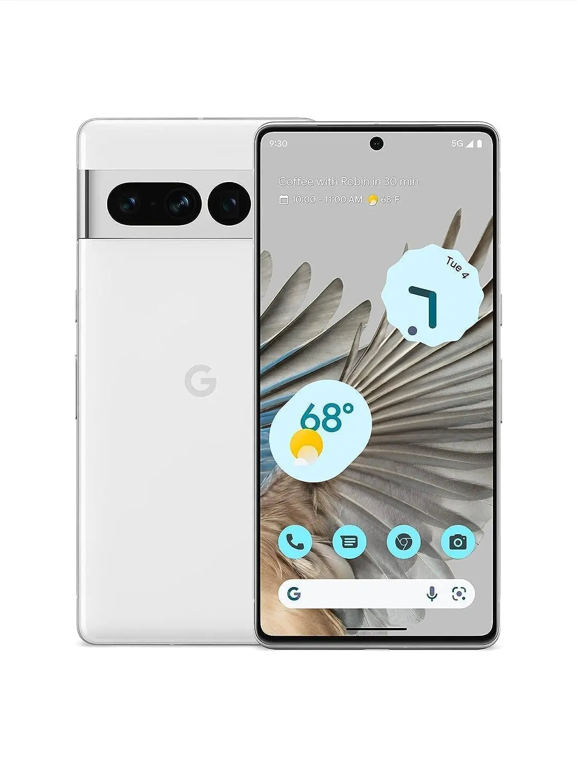 Google Pixel 7 Pro 5G Unlocked Android Smartphone, 128GB, Snow