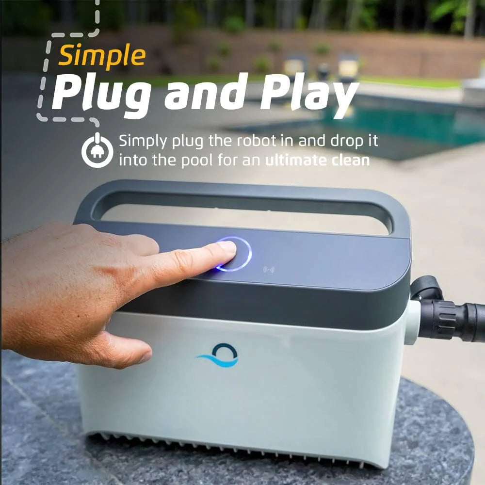 Dolphin Robotic Pool Vacuum Cleaner For Pools Up To 33 ft, Wall Climbing - Nautilus CC 99996113-US