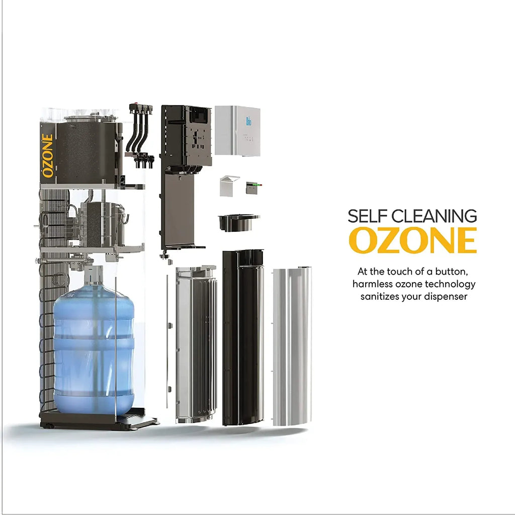 Brio Self-Cleaning Bottom-Loading Water Cooler Dispenser - 3 Temperature Settings