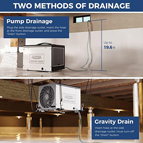 ALORAIR Crawl Space/Basement Dehumidifier 70 Pint With Drain Hose