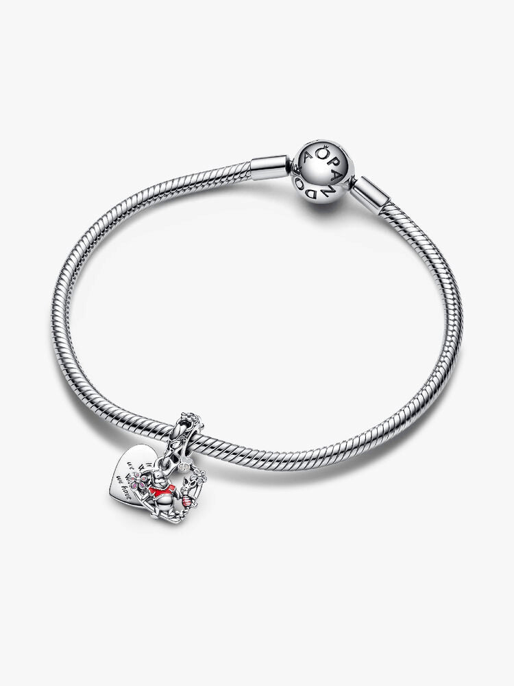 Disney Winnie the Pooh & Piglet Double Dangle Charm