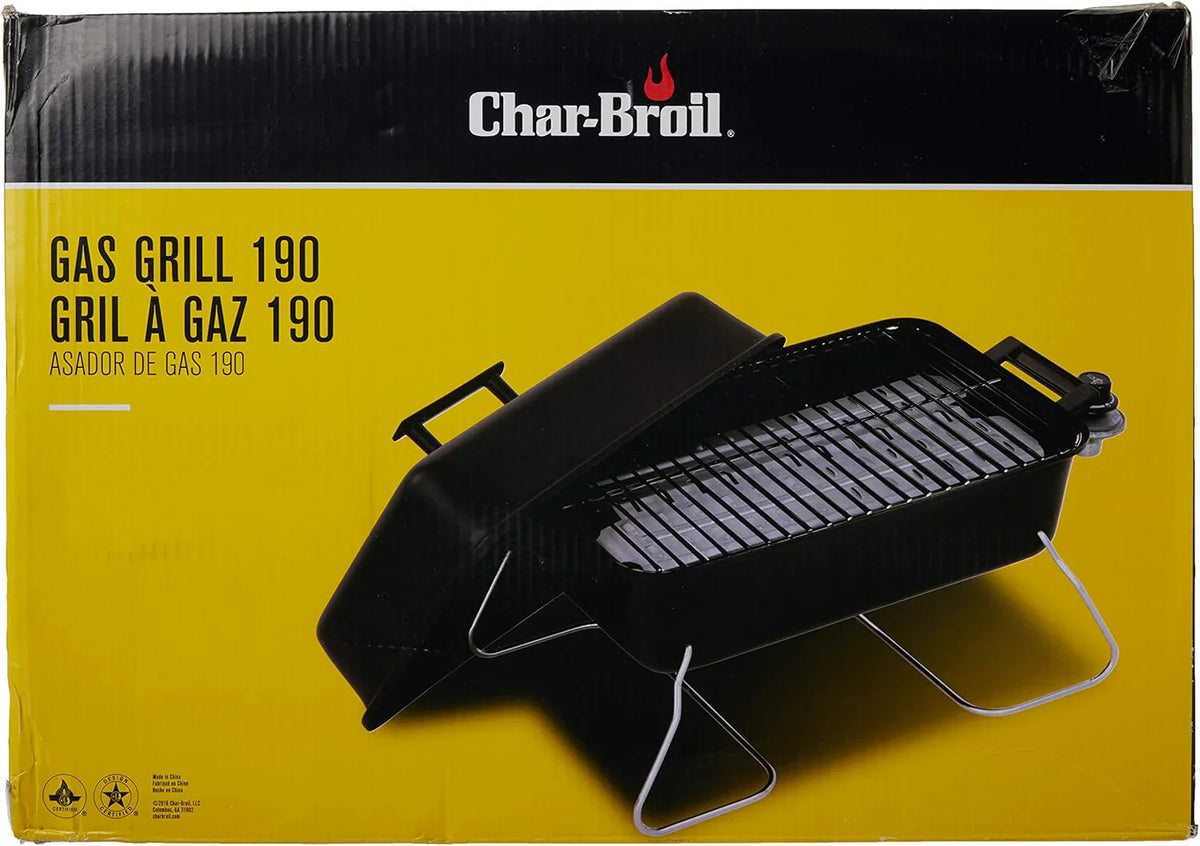 Char-Broil Portable 1-Burner Stainless Steel Propane Gas Grill - 465133010