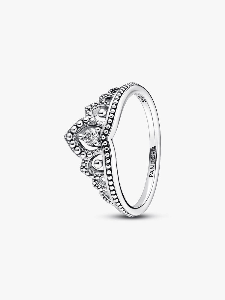 Regal Beaded Tiara Ring