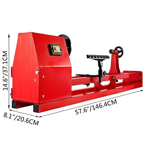 Mophorn Benchtop Wood Lathe 14 x 40 in With 3 Chisels