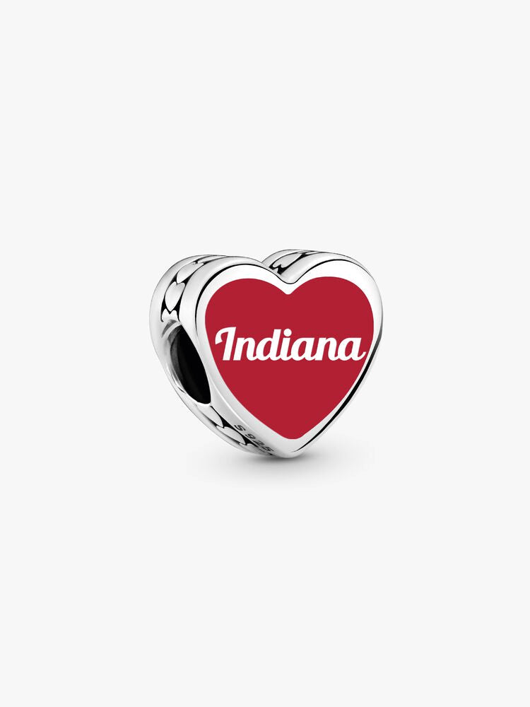 Indiana Heart Charm