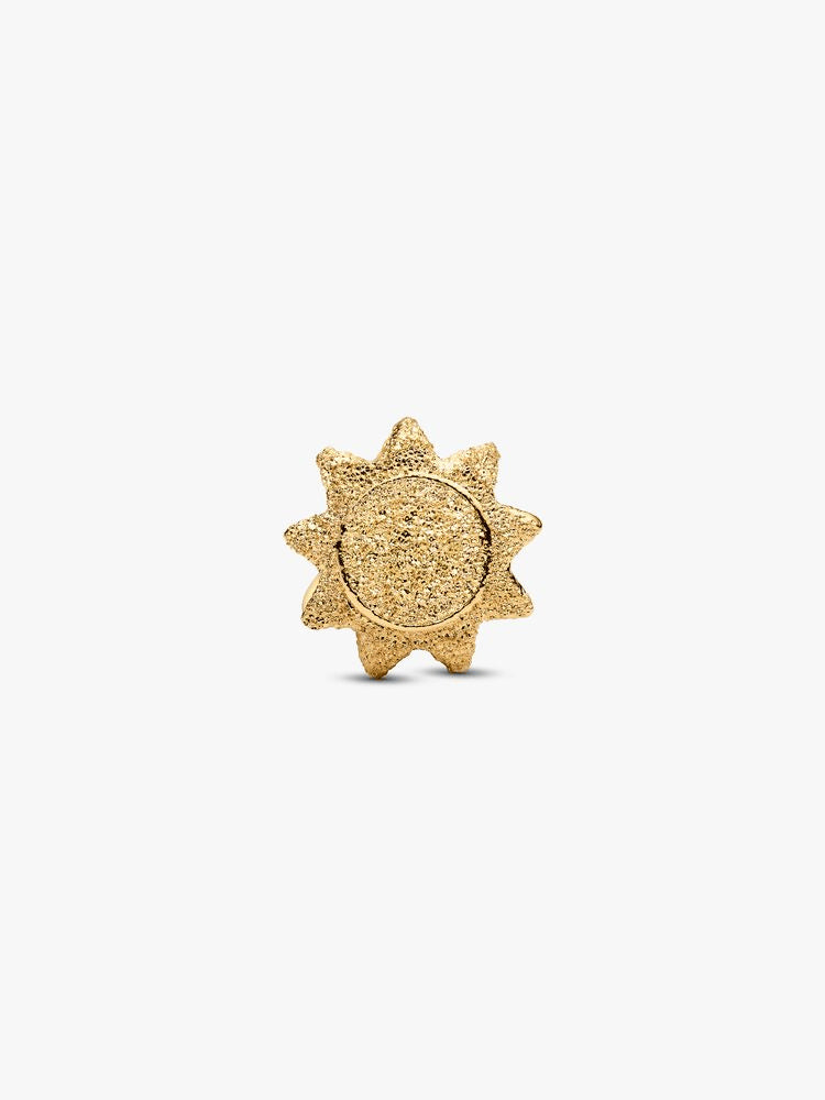 Textured Sun Mini Charm