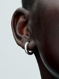 Round Hoop Earrings