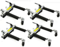 Stark 4-Piece Hydraulic Wheel Dolly Set, 1500 lb Capacity