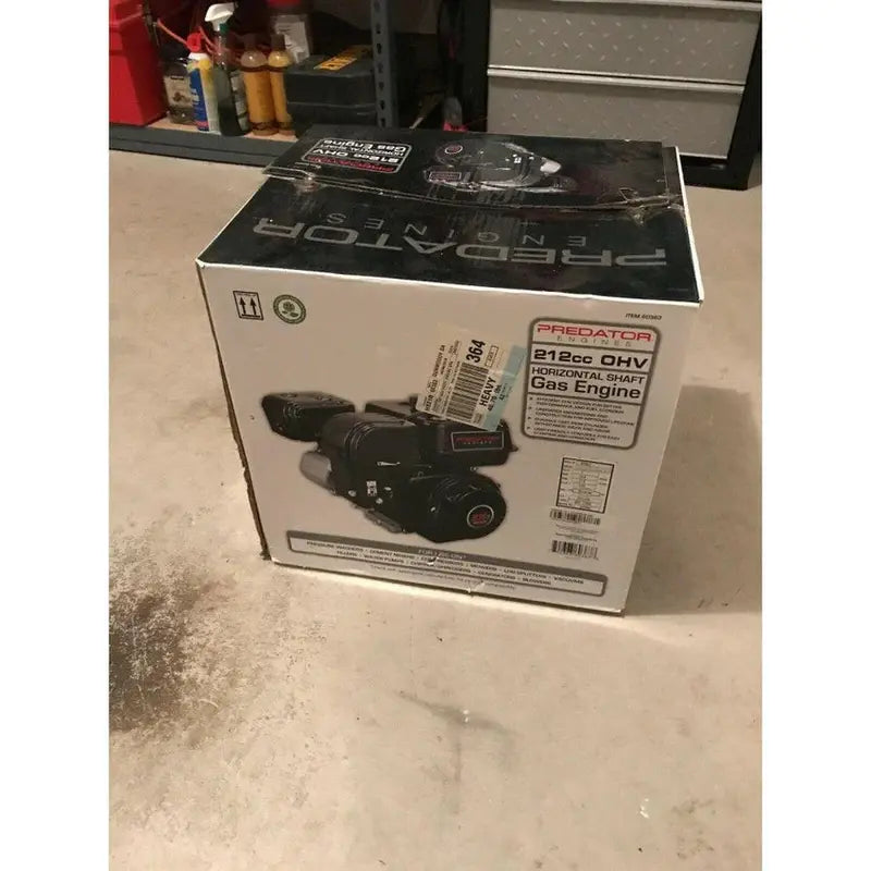 Predator 212cc 6.5 HP OHV Horizontal Shaft Engine - 69730