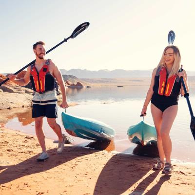 Lifetime Guster 100 Sit-In Kayak, 10 ft, 2-Pack - 457