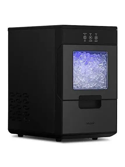 Newair Countertop Nugget Ice Maker With Self-Cleaning Function And Refillable Water Tank
