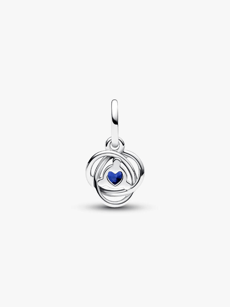 Blue Eternity Circle Dangle Charm