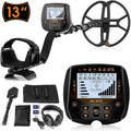 13-Inch Professional Waterproof Metal Detector for Adults