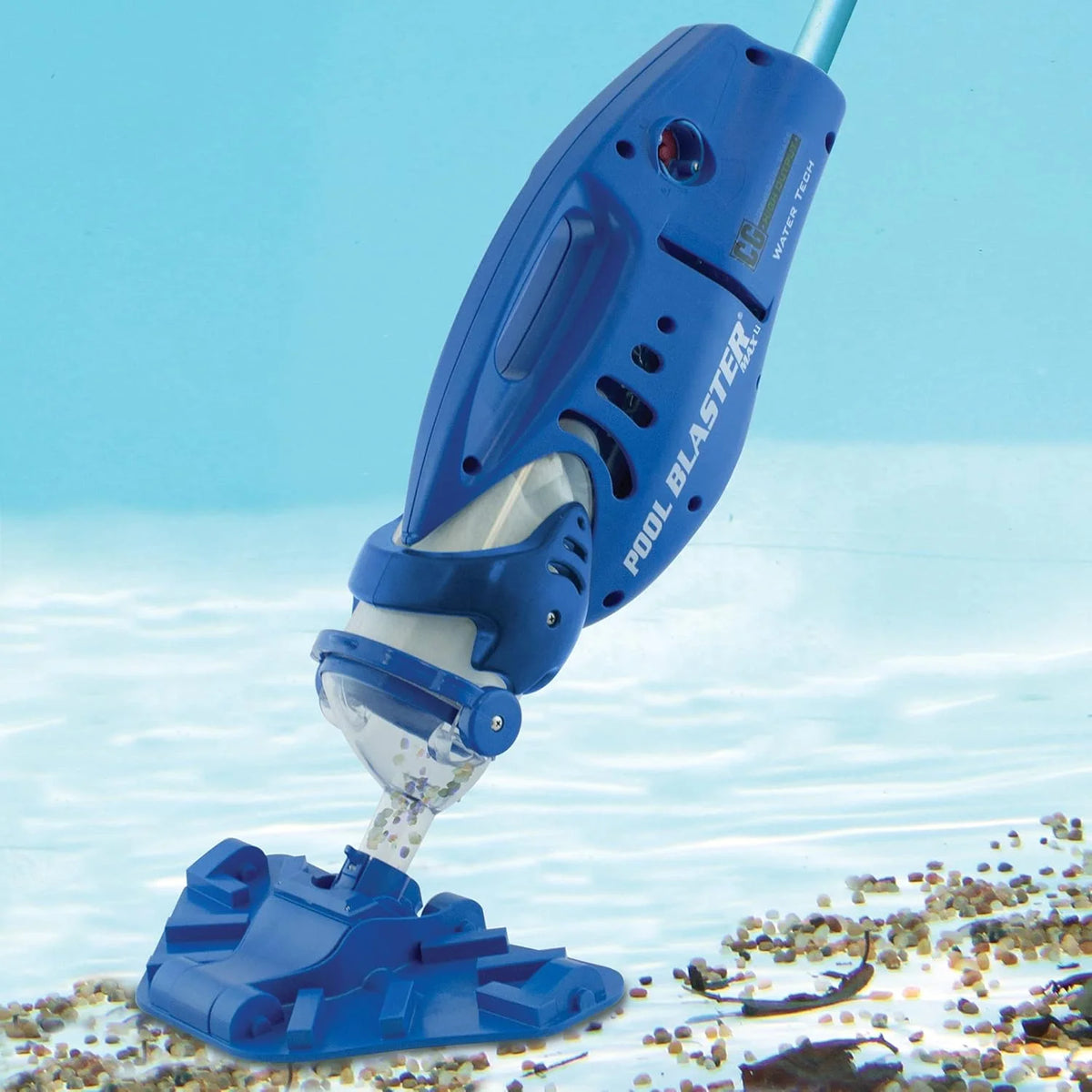 Pool Blaster Handheld Cordless Pool Vacuum, Blue And White - Max 30000ML