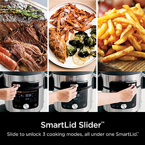 Ninja Foodi Smart XL 14-in-1 8-qt Pressure Cooker Steam Fryer With SmartLid And Thermometer - OL701