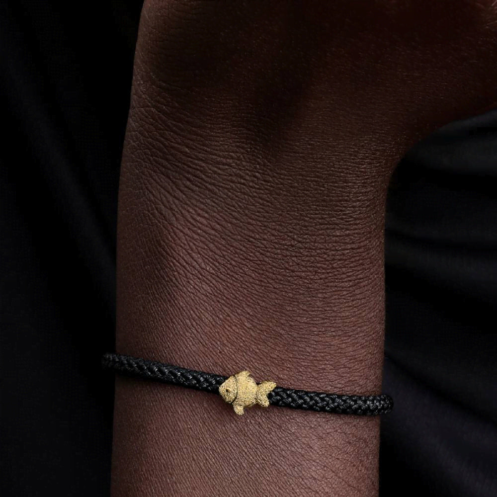 Textured Fish Mini Charm