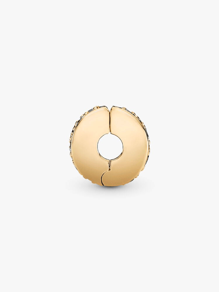 Clear Pavé Clip Charm