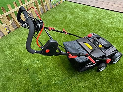 Forever Green Lawns Limited Artificial Turf Power Brush Sweeper, 50 L, 380mm, 110 Volts - Sweepy Box USA