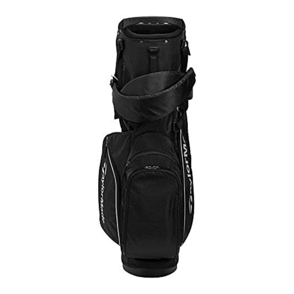 Golf Stand Bag, Black And White, 8-Way Top