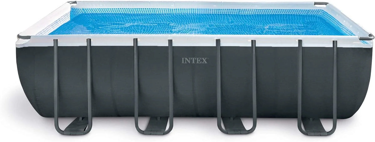 Intex Ultra XTR Rectangular Above Ground Pool Set, 216in L x 108in W x 52in H, Blue - 26355EH