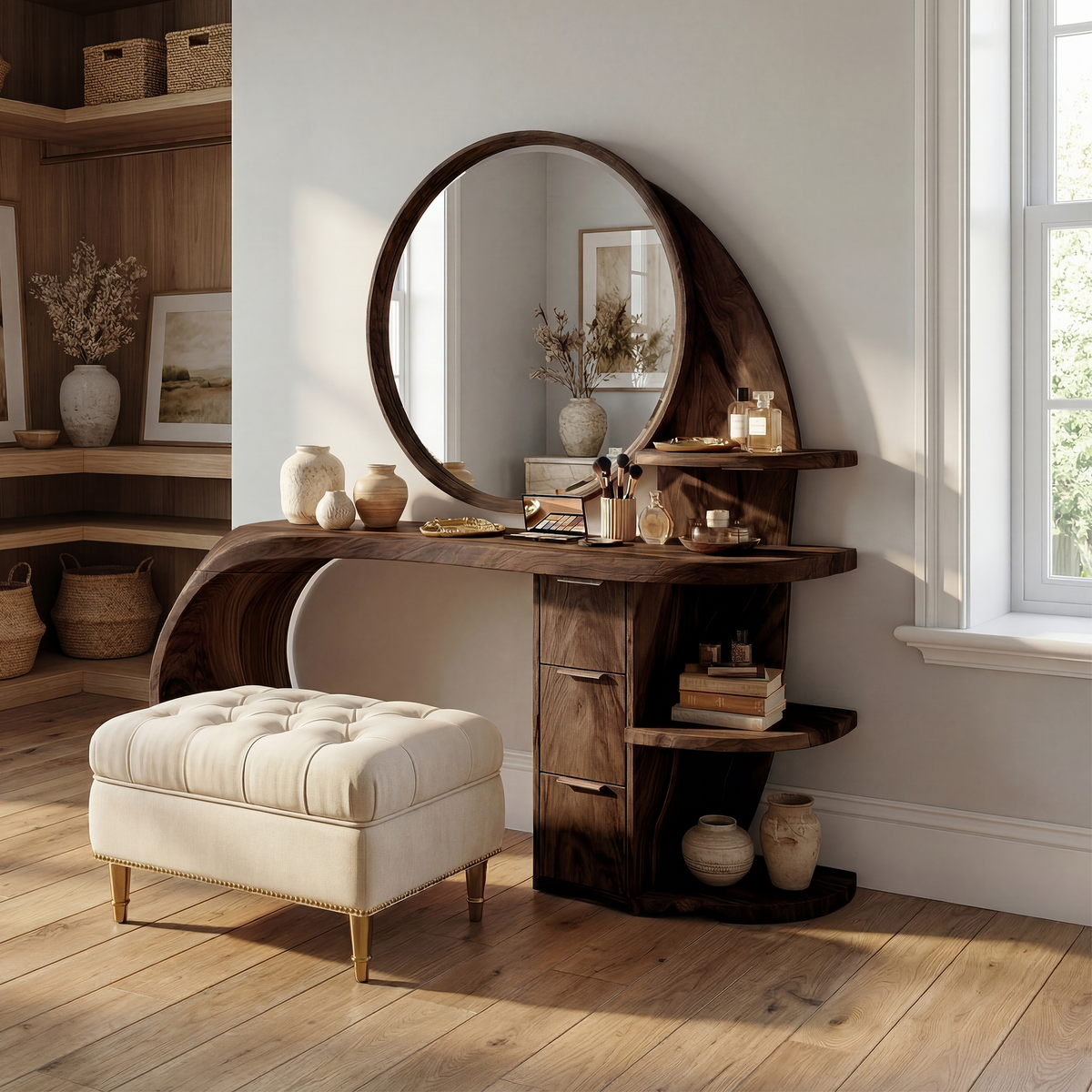 Classic Dressing Table Makeup Area Personal Space Dressing Area