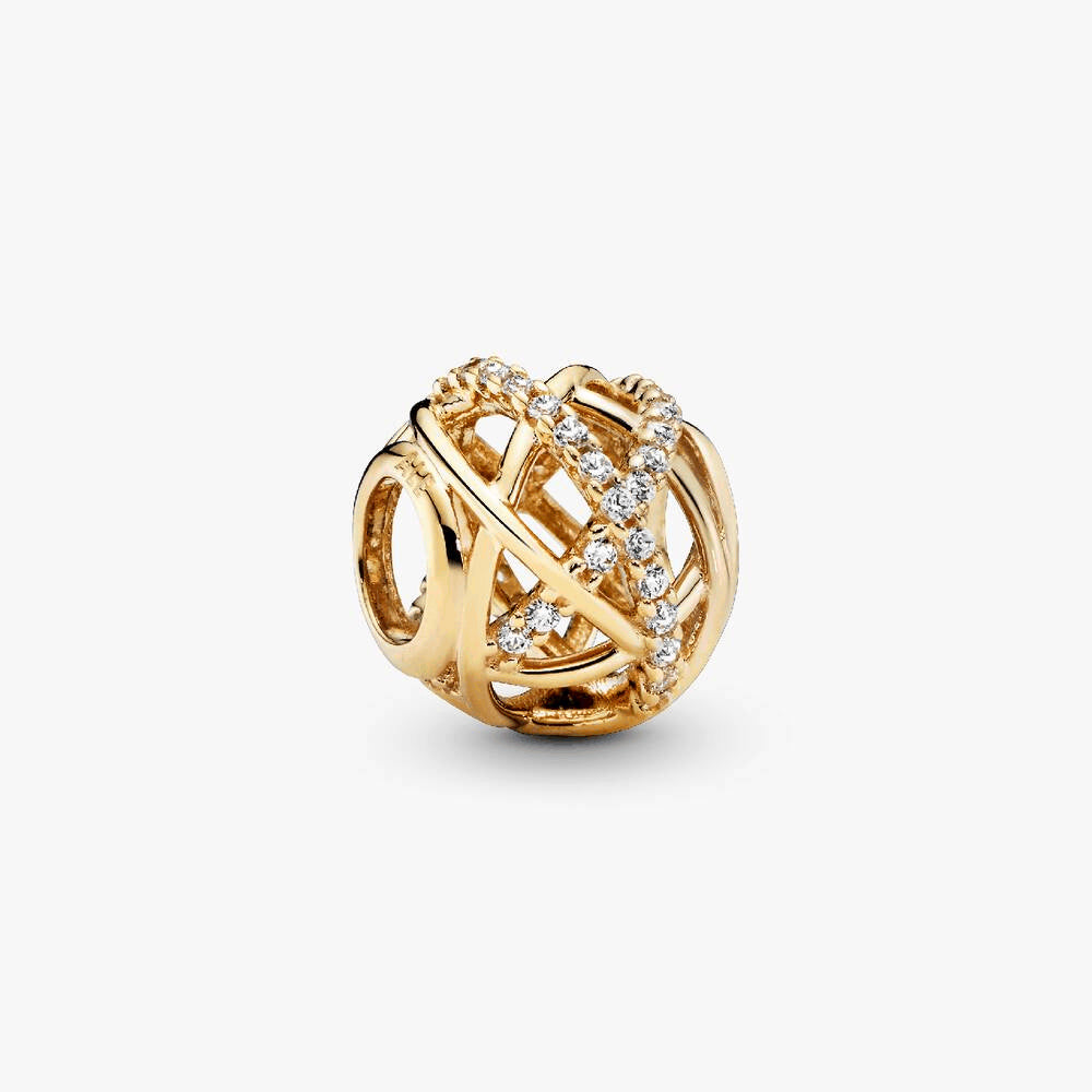FINAL SALE - Sparkling and Polished Lines Charm
