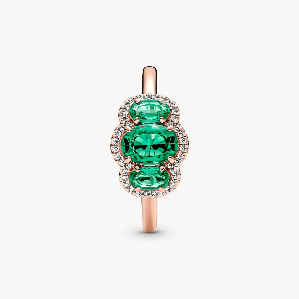FINAL SALE - Three Stone Vintage Ring