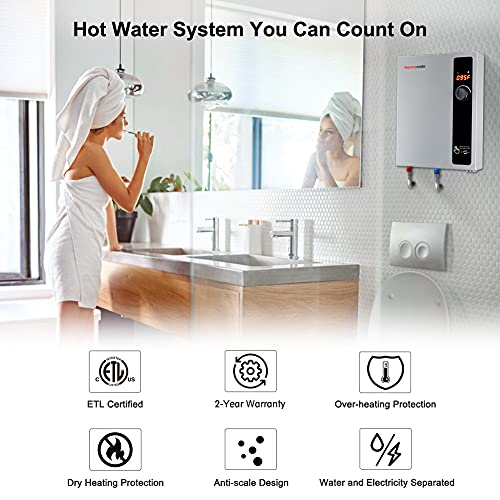 thermomate Electric Tankless Water Heater, 11kW 240 Volt - ET110