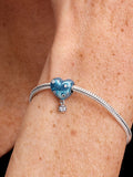 Hot Air Balloon Heart Charm