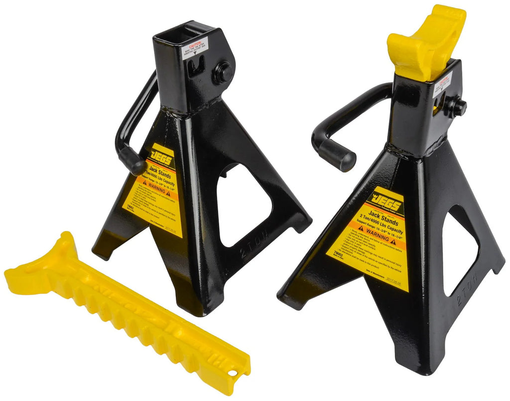 JEGS Hydraulic Utility Floor Jack And Stands, 8.90 x 8.20 x 29.80 Inches - 79002