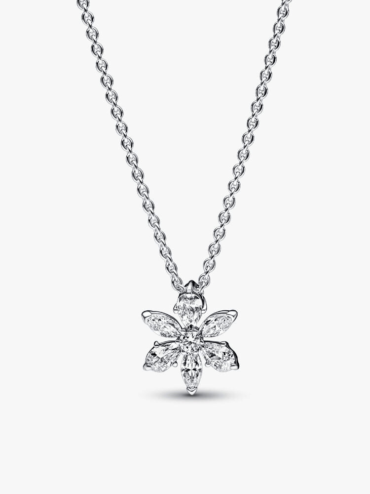 Sparkling Herbarium Cluster Pendant Necklace