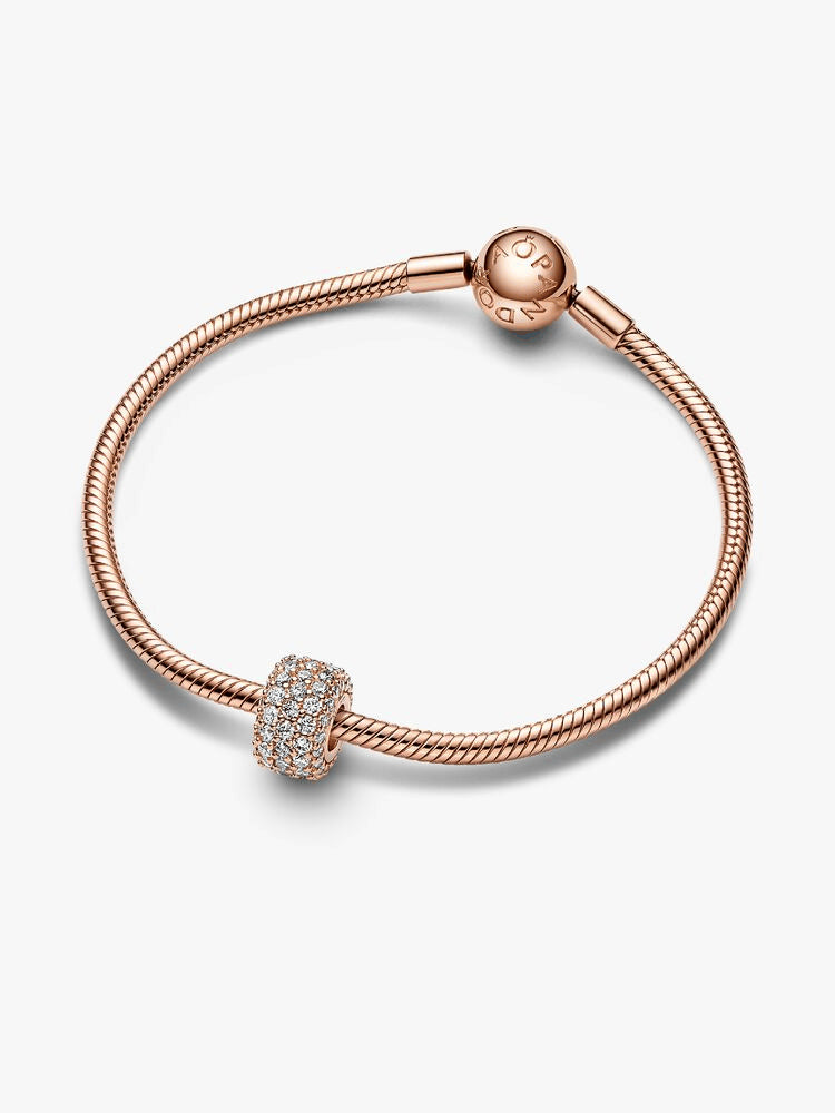 Sparkling Pavé Triple-row Charm