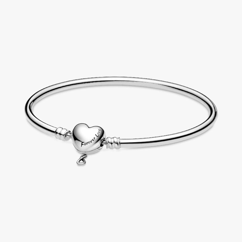 FINAL SALE - Pandora Moments Infinity Heart Clasp Bangle