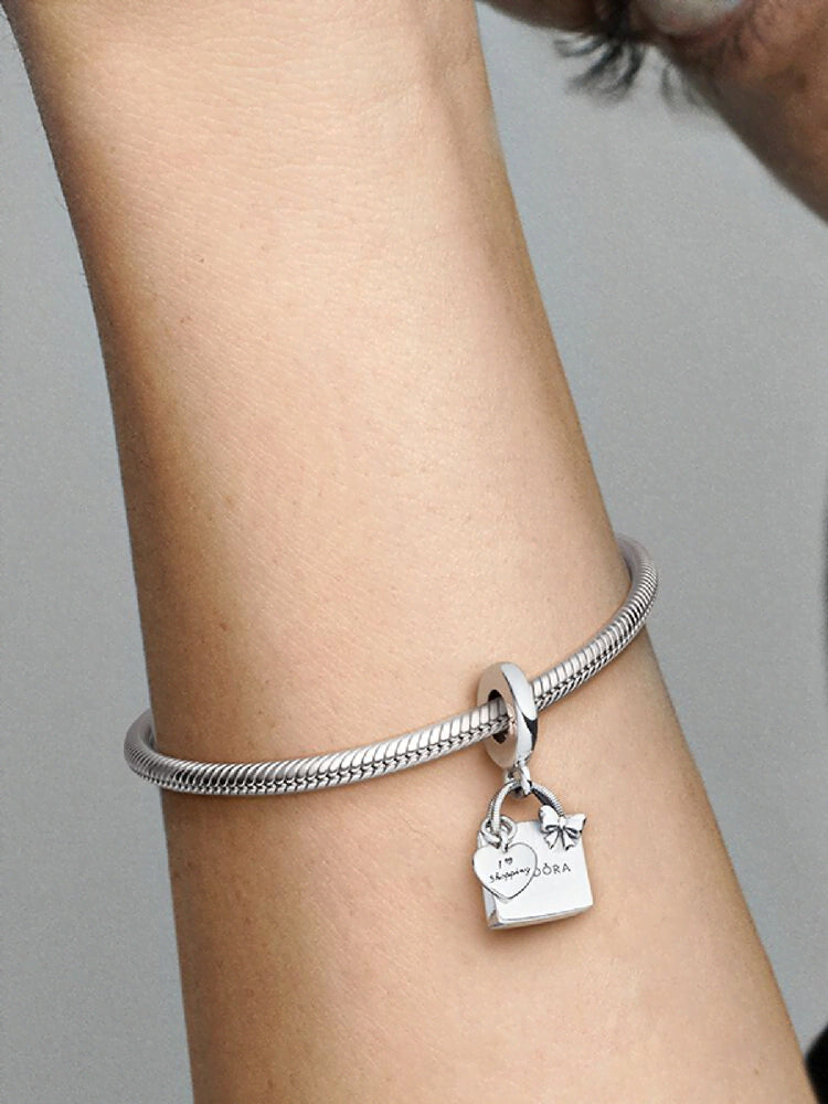 Pandora Shopping Bag Dangle Charm