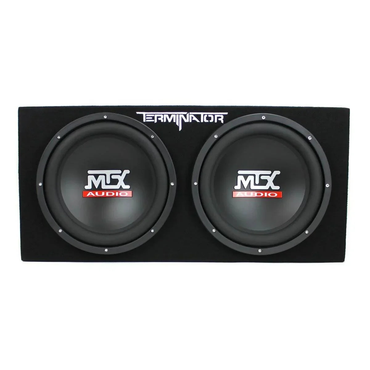 MTX Dual 12in 1200W Loaded Subwoofer Box With 1500W Amplifier And Capacitor - TNE212D