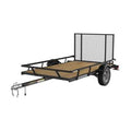 Karavan Wood Floor Utility Trailer 5 ft. x 8 ft. With Sliding Rail System