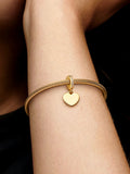 Engravable Heart Tag Dangle Charm