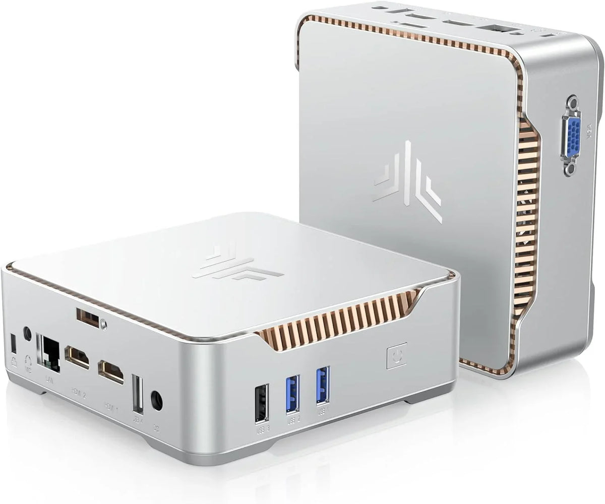 KAMRUI GK3Plus Mini PC 16GB RAM 512GB M.2 SSD - Intel Alder Lake N95