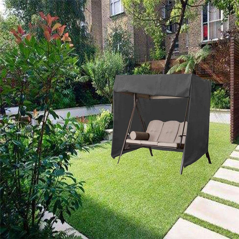 HYQW 3 Seater Outdoor Swing Cover - 210D Oxford Fabric
