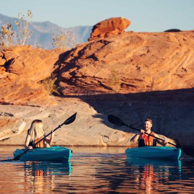 Lifetime Guster 100 Sit-In Kayak, 10 ft, 2-Pack - 457